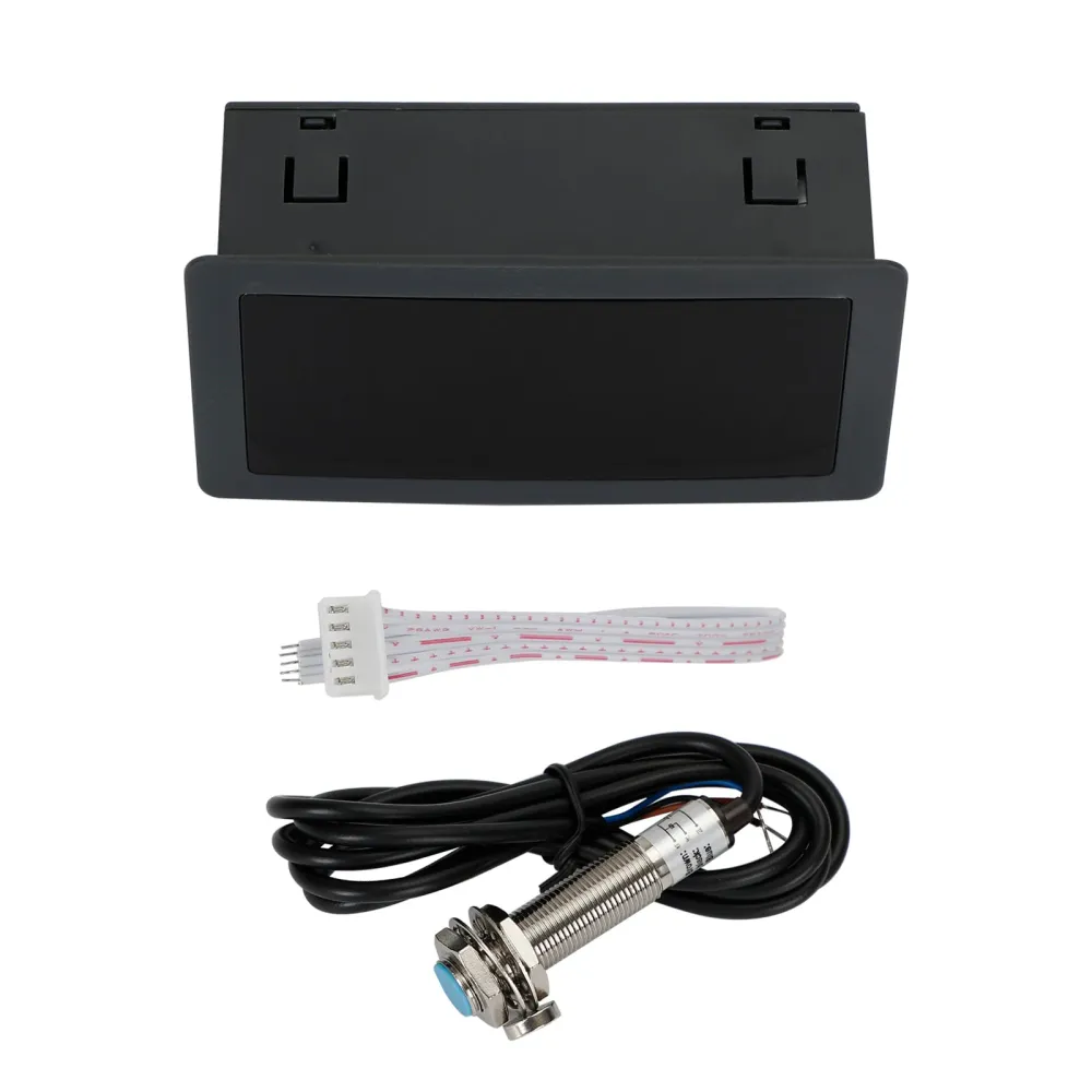 Varvräknare 4 Digital LED Varvtal Varvtalsmätare + Hall-närhetsbrytare Sensor NPN