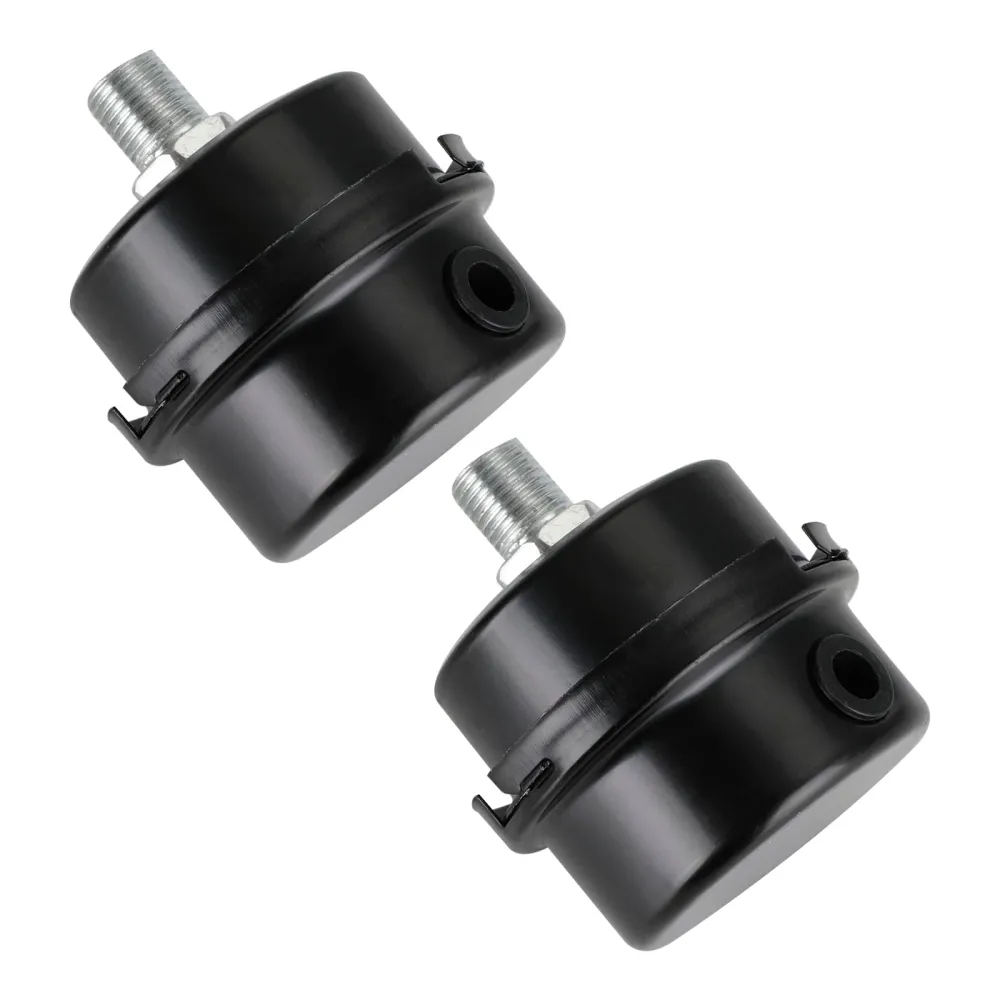 2x Filter Metal Air Compressor Intake Filter Buller ljuddämpare Silencer 13/16/20mm
