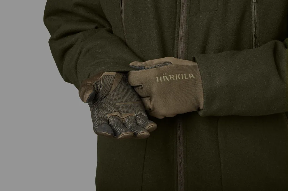 Power Stretch handskar Shadow taupe - Härkila S
