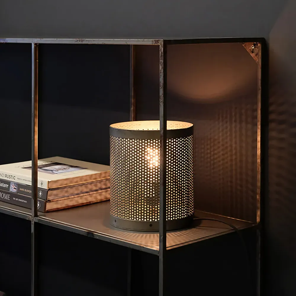 Bordslampa i industriell stil CE Marking