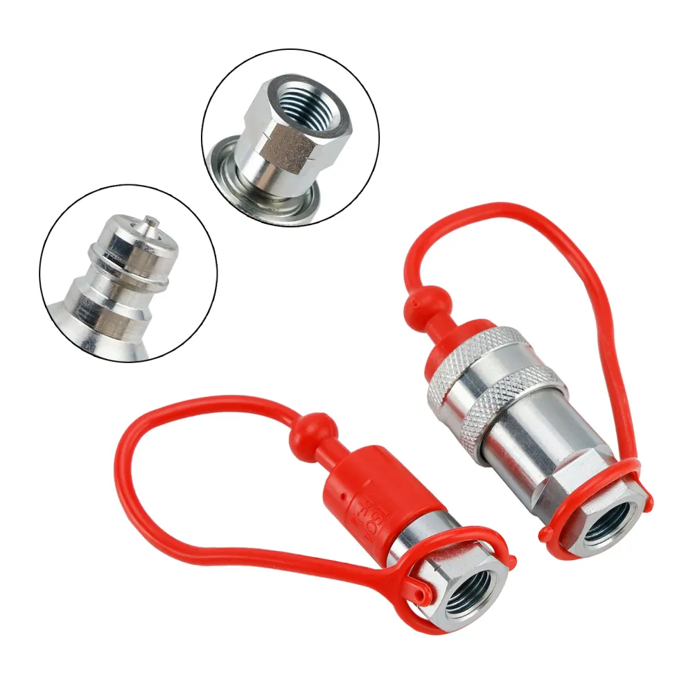 1/4" NPT ISO 7241- Snabbkopplingar för hydrauliska kopplingar