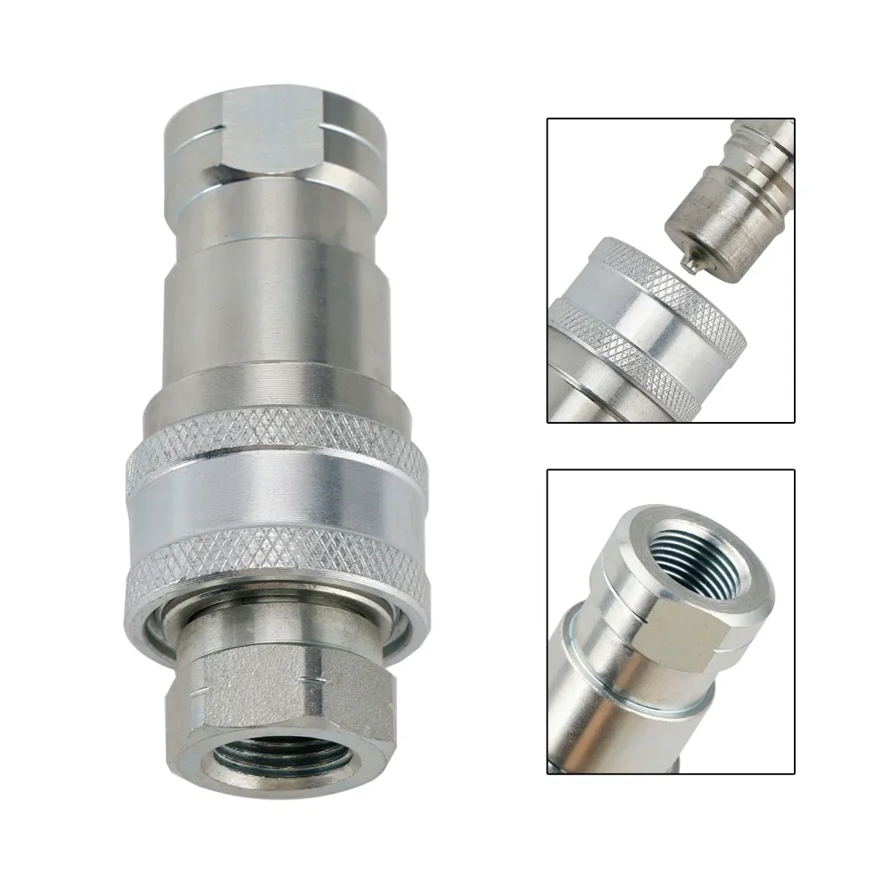 3/8" NPT ISO 7241-B Snabbkopplingar för hydrauliska kopplingar
