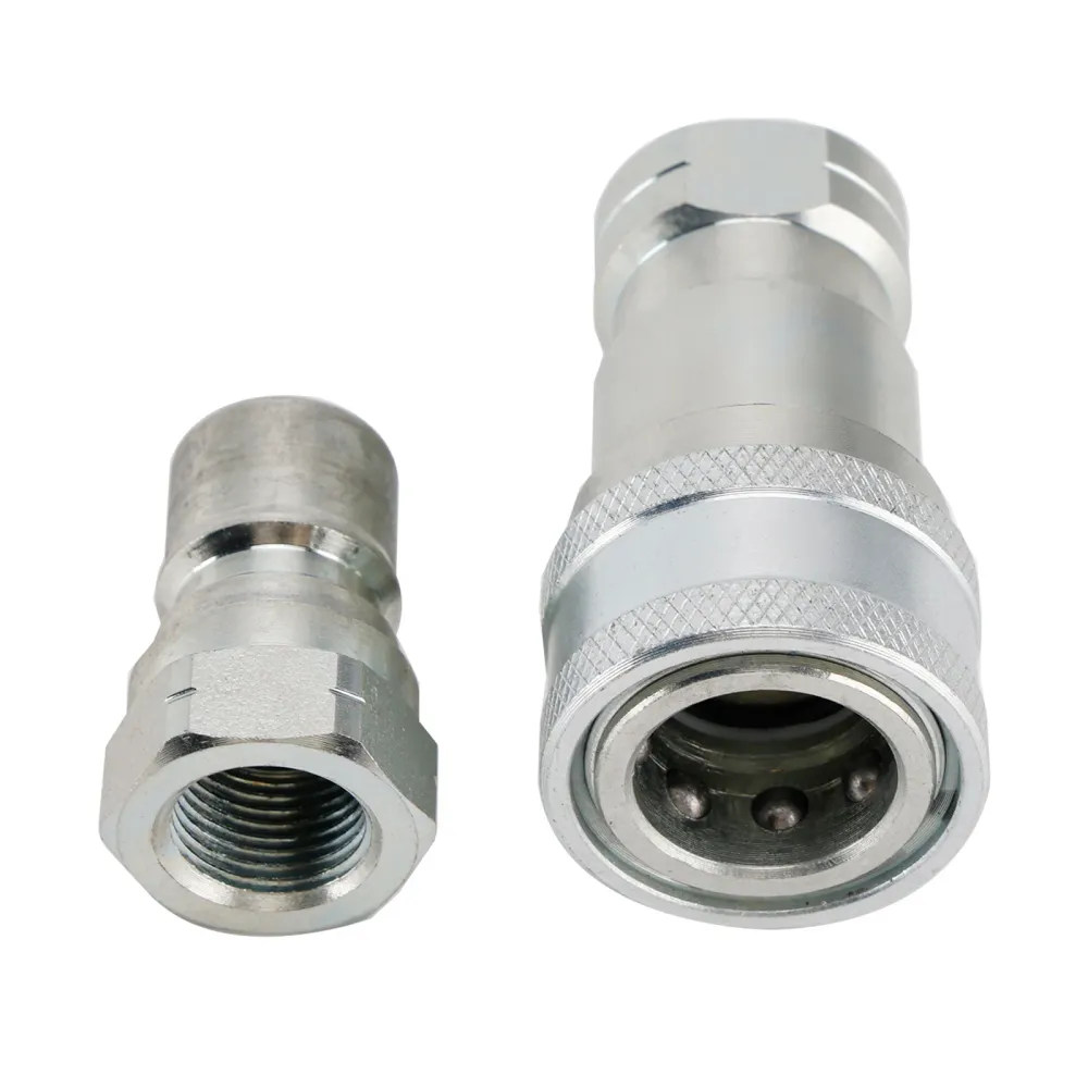 3/8" NPT ISO 7241-B Snabbkopplingar för hydrauliska kopplingar