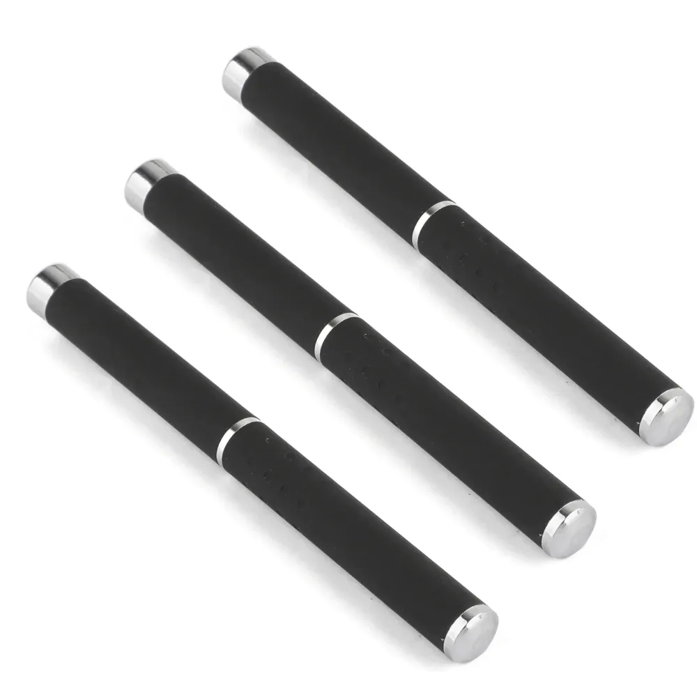 1mw 3PCS Laser Pointer Pen Röd + Grön + Blå/Violett Laser Pointer Synlig stråle