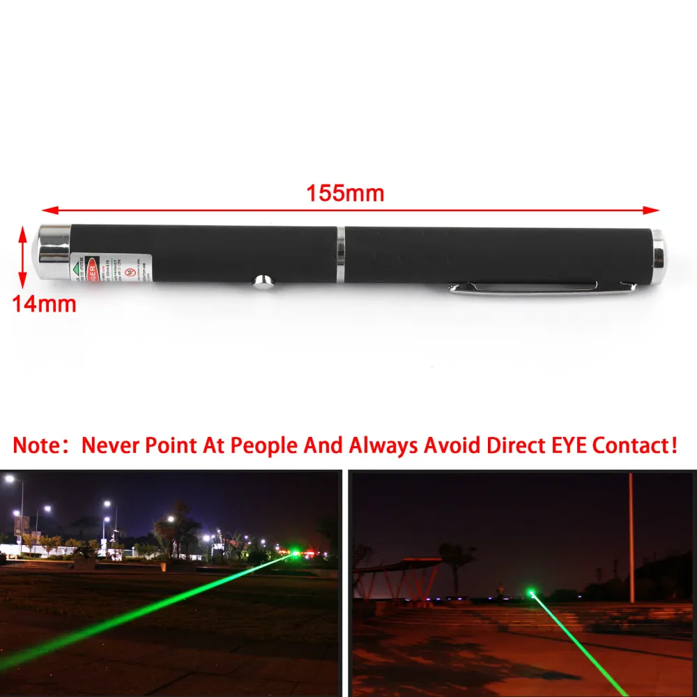 1mw 3PCS Laser Pointer Pen Röd + Grön + Blå/Violett Laser Pointer Synlig stråle