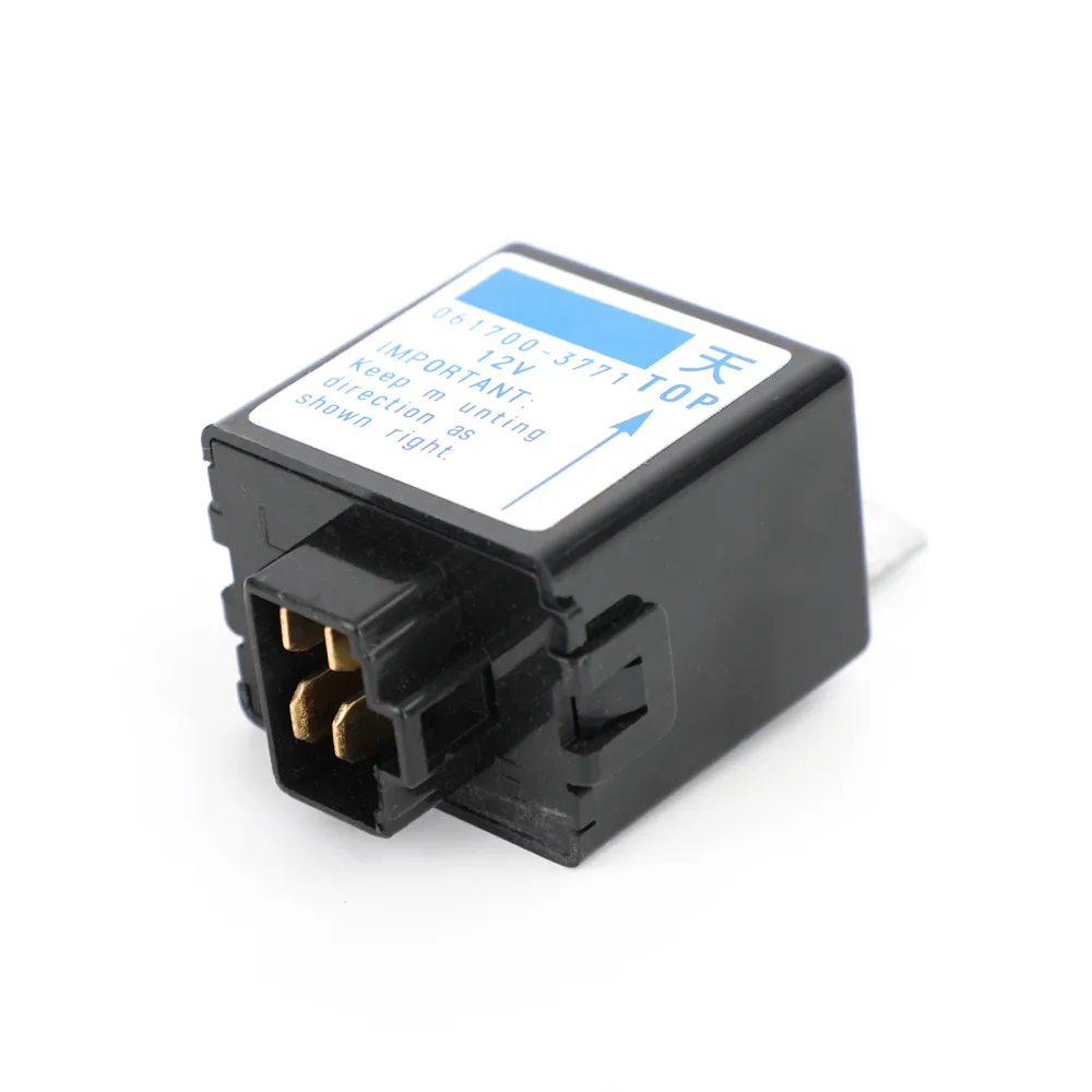 12V tidsfördröjningsrelä T0070-31410 061700-3771 1J321-60242 för Kubota D1005 D1105