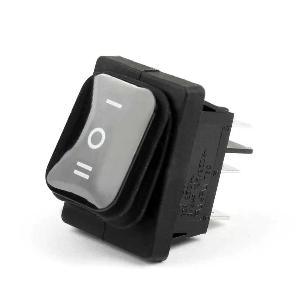 1st Rleil RL2-203 Vattentät IP65-bilrockbrytare 6PIN ON-ON-ON 125/250VAC