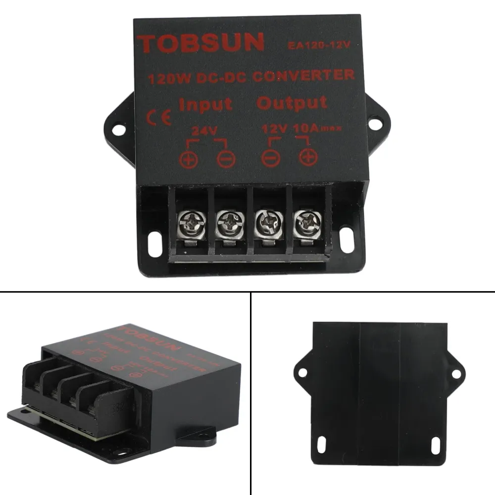 DC 24V Stig ner till DC 12V 10A 120W spänningsregulator Reducer Power Converter