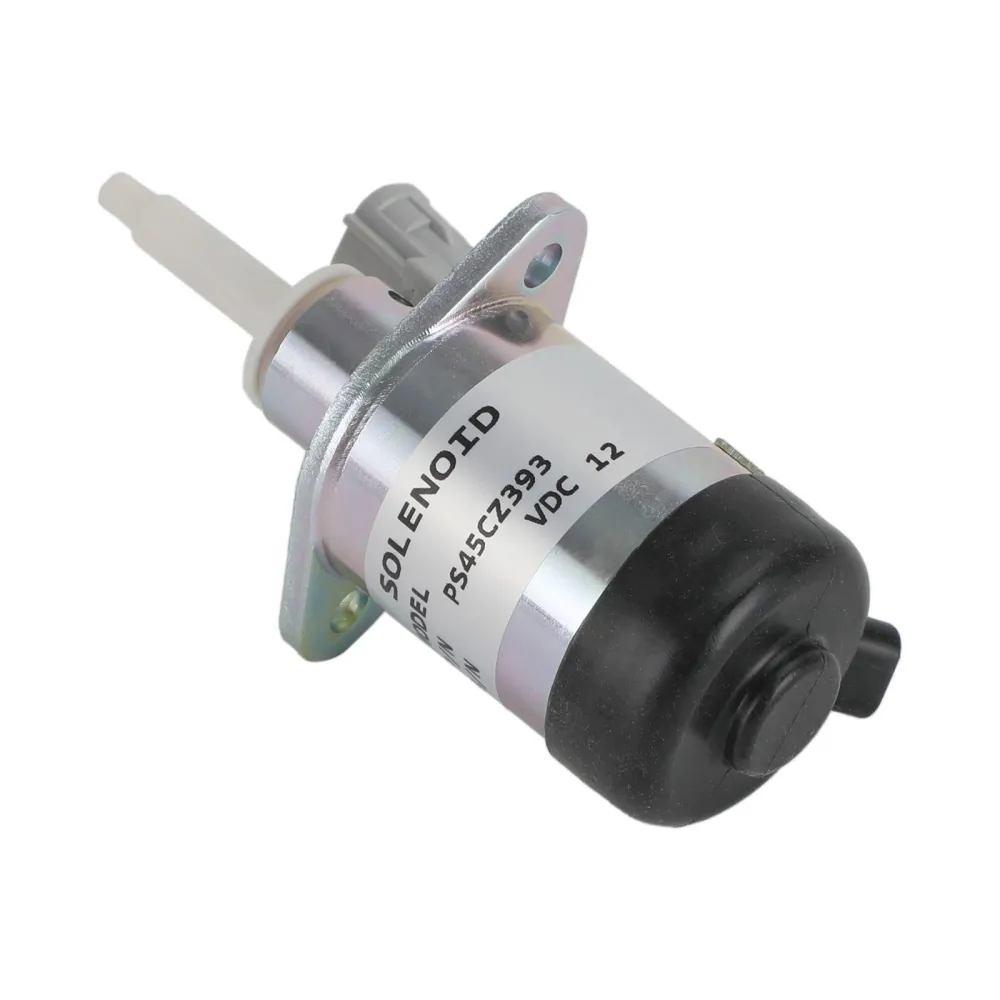 Bränsleavstängning av magnetventil PS45CZ393 för Kubota V2607 V3307 LINDE 1219 Volvo55/80D