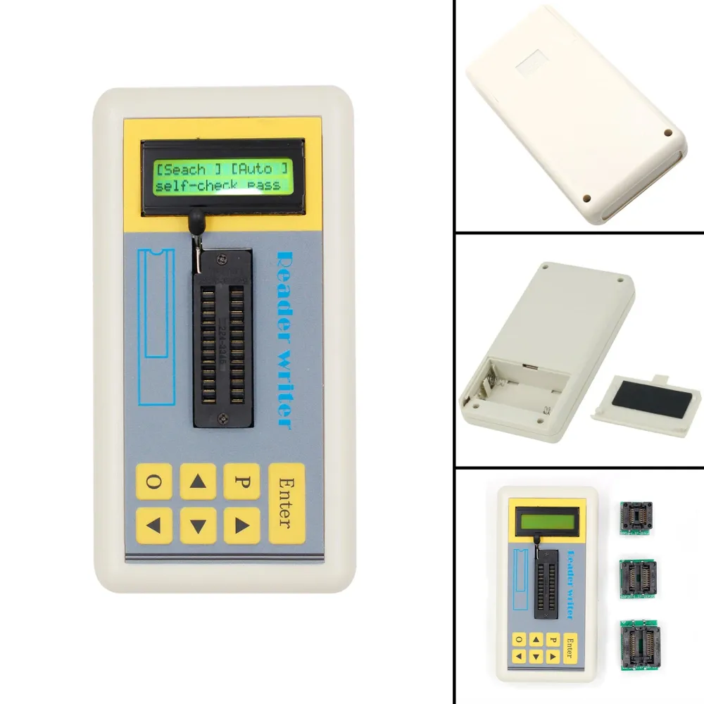 Integrerad Circuit IC Tester Transistor Tester med LCD -skärmskärm