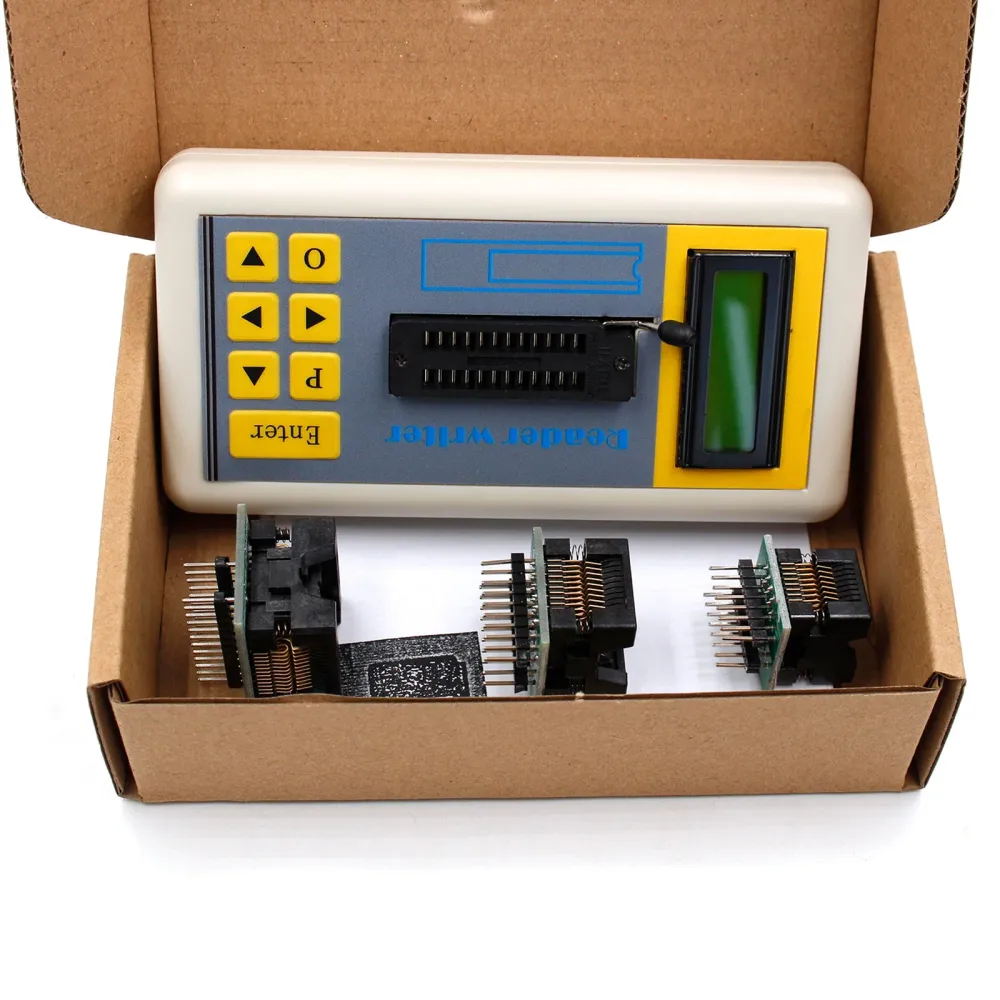 Integrerad Circuit IC Tester Transistor Tester med LCD -skärmskärm