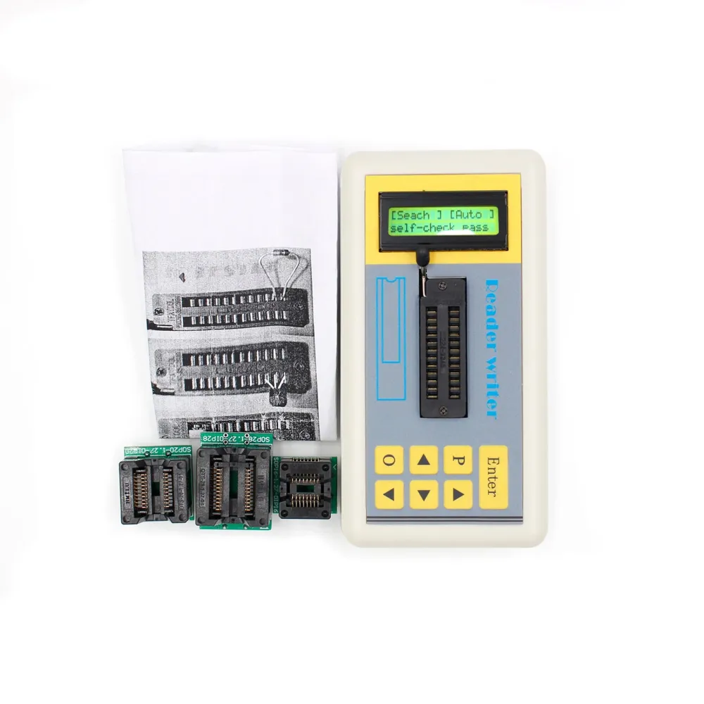 Integrerad Circuit IC Tester Transistor Tester med LCD -skärmskärm