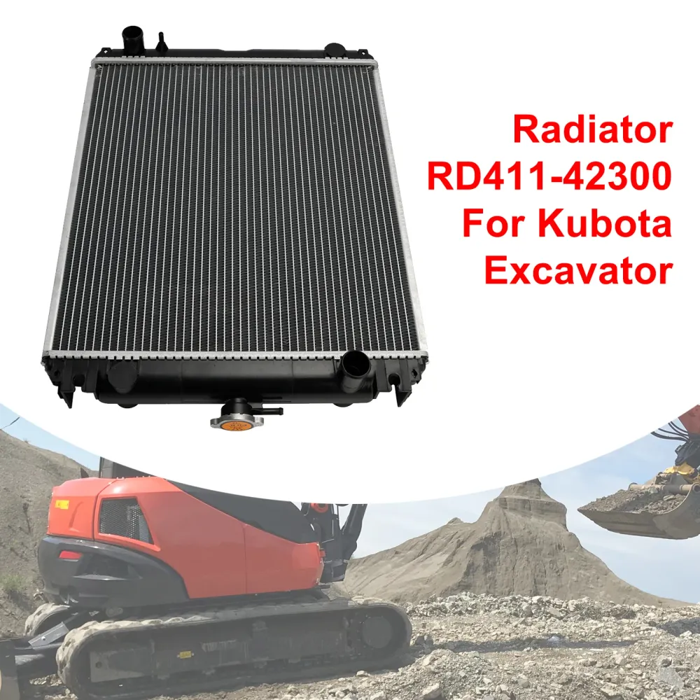 Kubota KX121-3S KX161-3 U50-3 U45-3ST U45-3 Grävmaskin Radiator RD411-42300