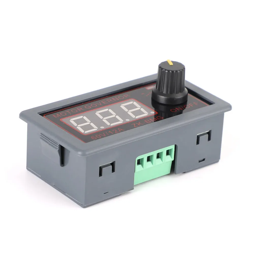 Motorhastighetskontroller PWM DC 12V 24V 60V 500W Justerbar hastighetsregulator