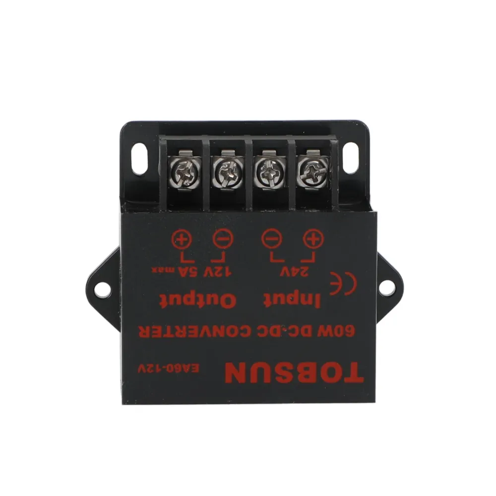 DC -spänningsregulator Buck Converter DC 24V till DC 12V 5A 60W Stig ned reducerare
