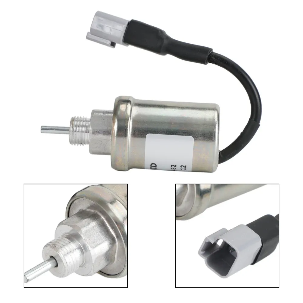 U85206452 bränsle avstäng av magnetventil för Perkins 402d 403c 403d 404c 404d