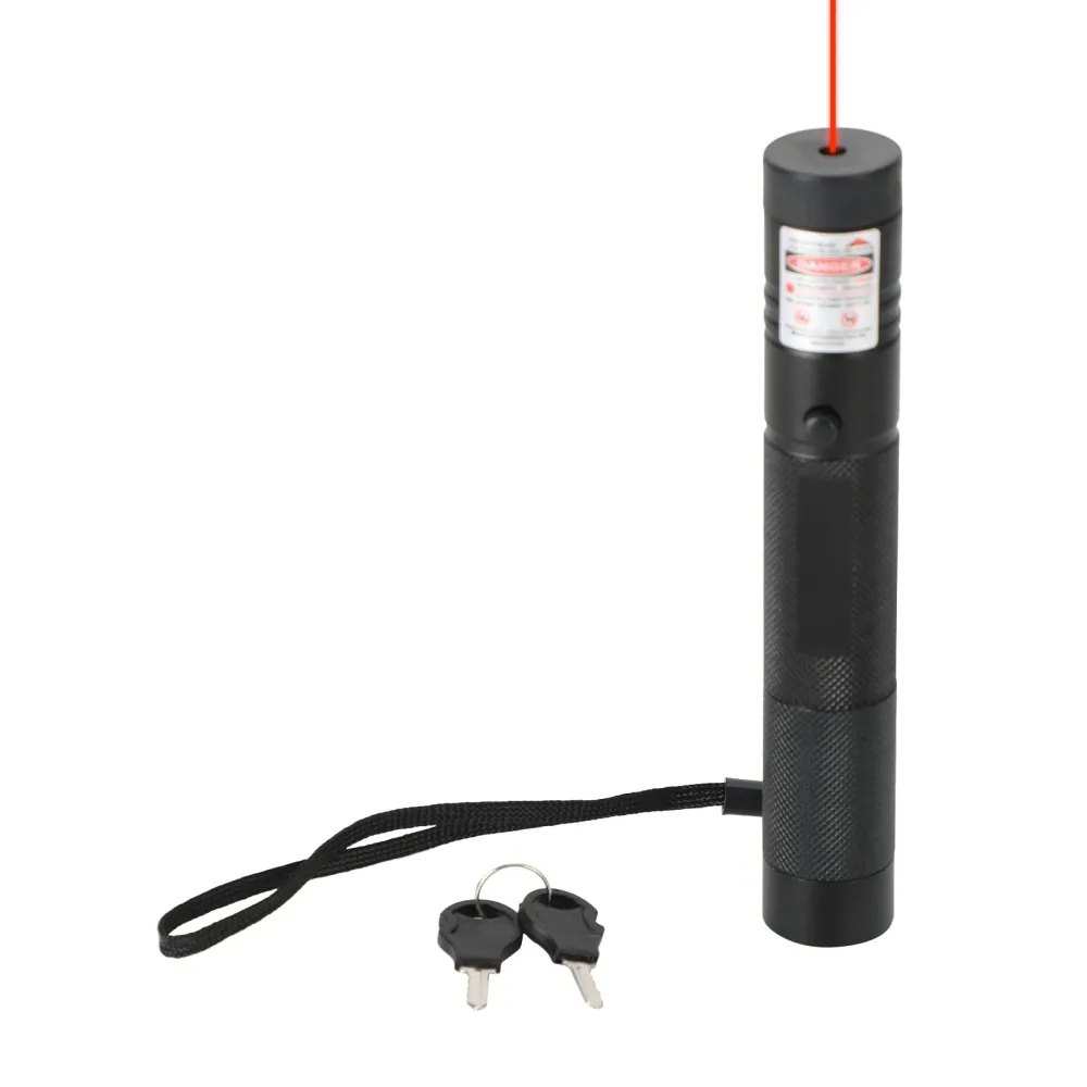 Uppladdningsbar 900 Miles Red Laser Pointer Lazer Pen 650nm synlig stråle