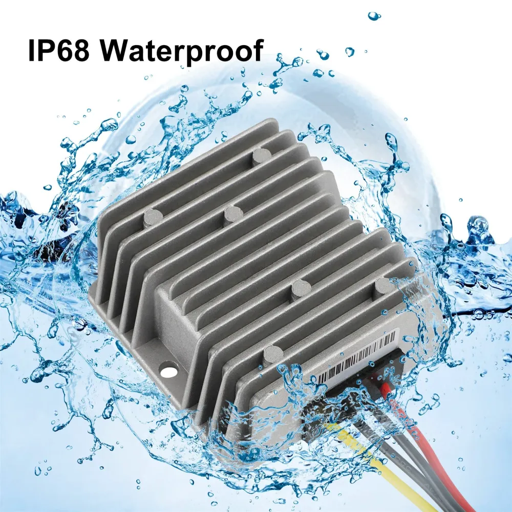 Vattentät 24V till 12V 25A 300W Stig ned DC/DC Power Converter Regulator