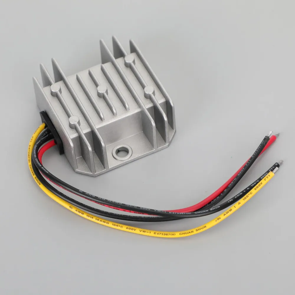 Vattentät 24V till 12V 3A 36W Stig ner DC/DC Power Converter Regulator