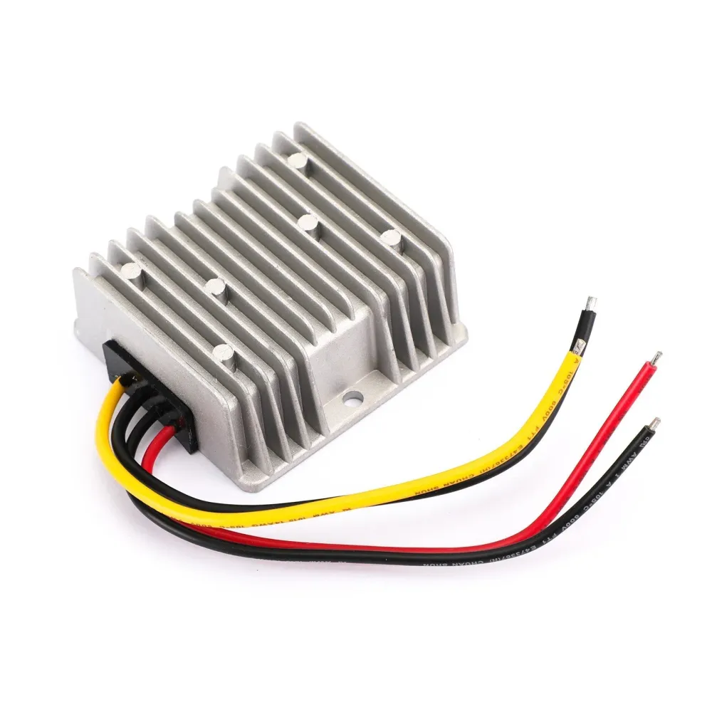 Vattentät 24V till 13.8V 20A 276W Steg ned DC/DC Power Converter Regulator