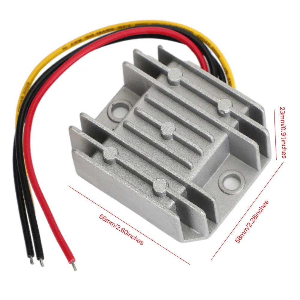 Vattentät 8-40V till 12V 3A-spänning DC/DC Power Converter Regulator