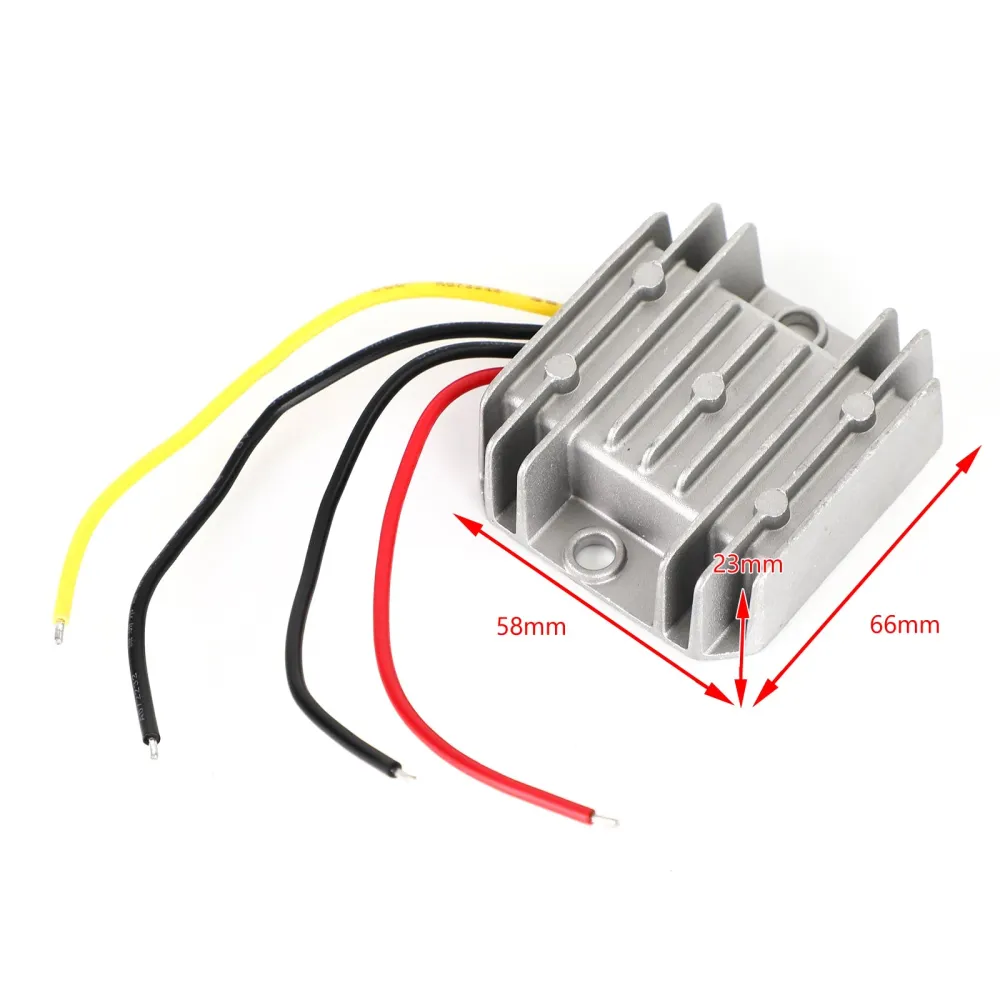 Vattentät 6V till 12V 3A 36W Step Up DC/DC Power Converter Regulator