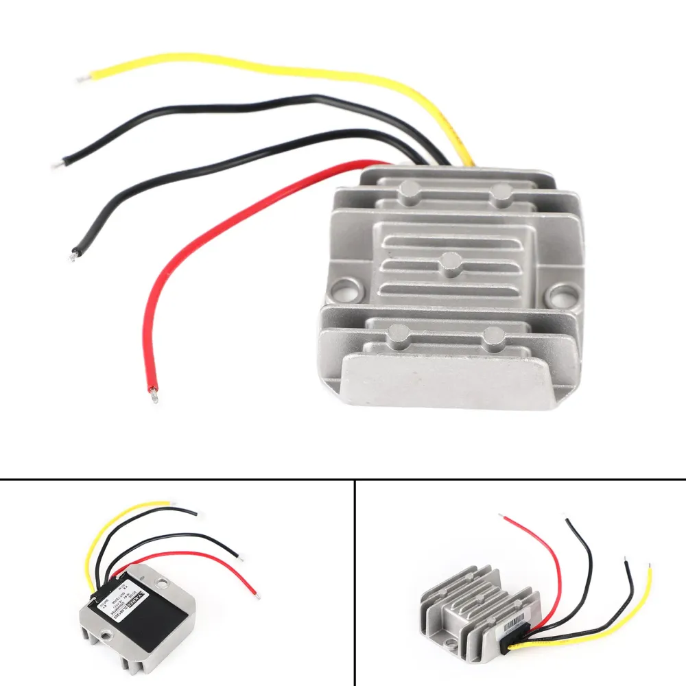 Vattentät 6V till 12V 3A 36W Step Up DC/DC Power Converter Regulator