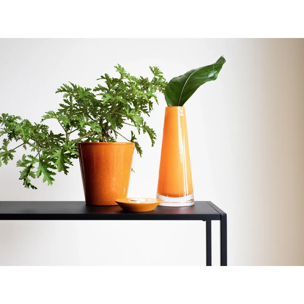 Glasvas"Etage"-mandarin