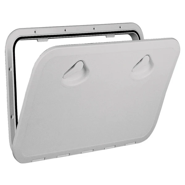 Nouva Rade Topline lucka grå 370x375mm