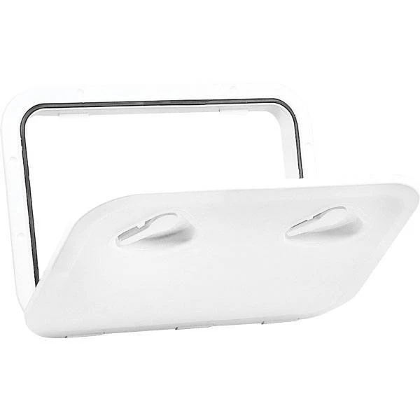 Nuova rade topline lucka vit 315x440mm - hålmått 243x363mm