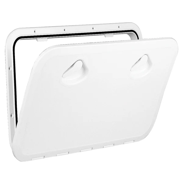 Nuova rade topline lucka vit 370x375mm - hålmått 300x300mm