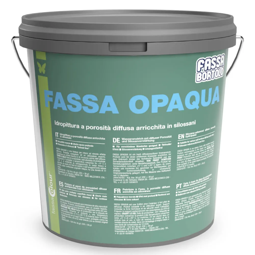 Fassa OPAQUA Vit Tvättbar Färg