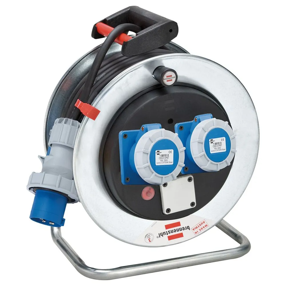 Brennenstuhl Garant CEE/3 SK 290 33m IP67 Kabelupprullare