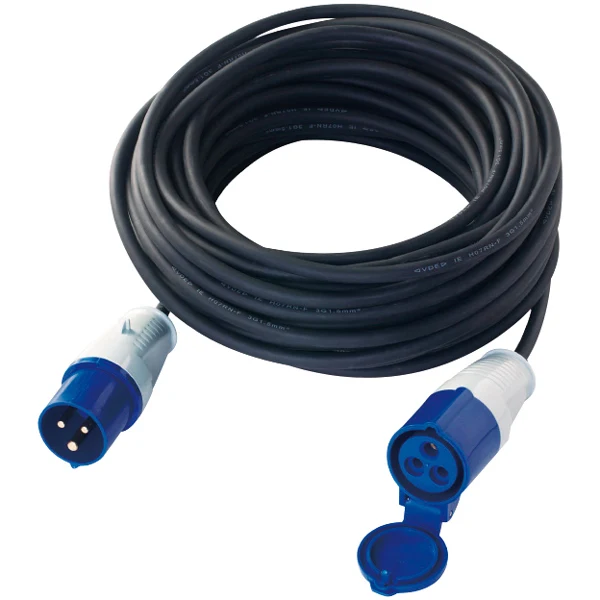 Cee 220v förlängningssladd 3 x 1,5 mm - 10 m.