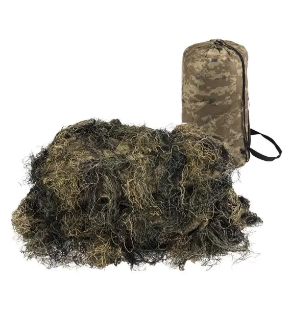 Mil-Tec Ghillie Pro Anti Fire Camo 300X200cm W/L
