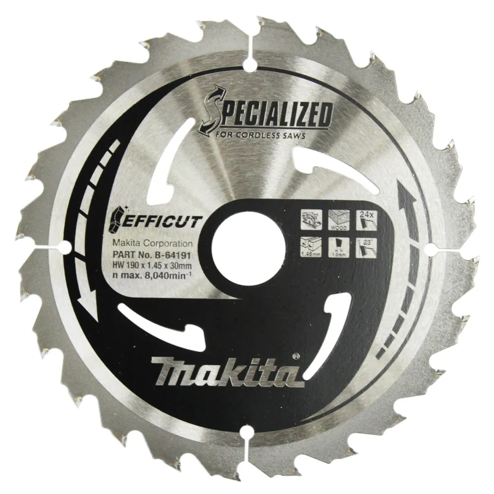 Efficut TCT-skiva Makita B-64191