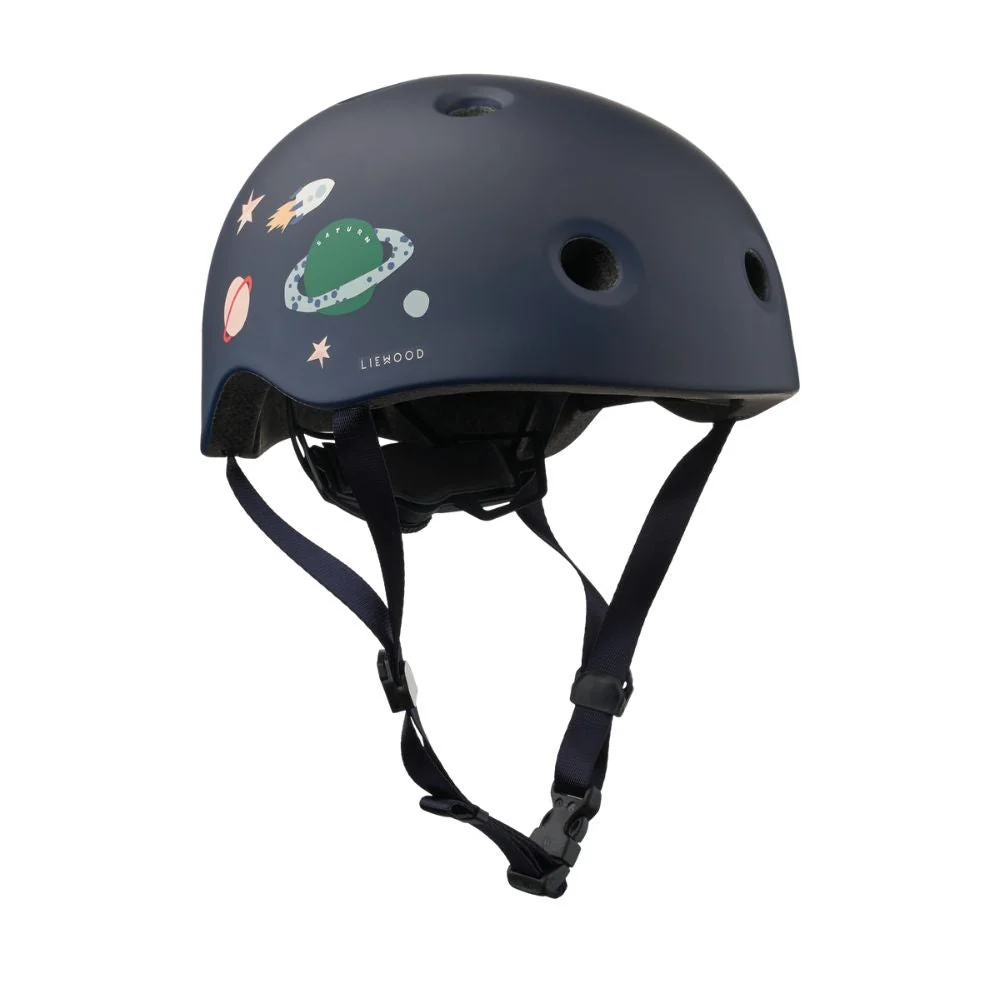 Liewood Hilary Universe Classic Navy barnhjälm storlek S 48-52 cm