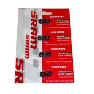 SRAM Chain connector PowerLock 10 speed Black - ketjulukko 10s 1 kpl