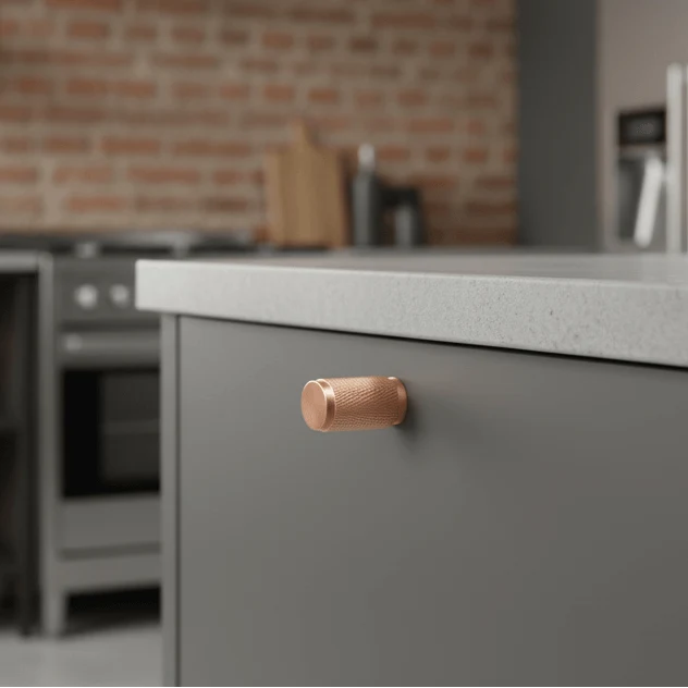 Knopp 1040 | Lättrad | Koppar