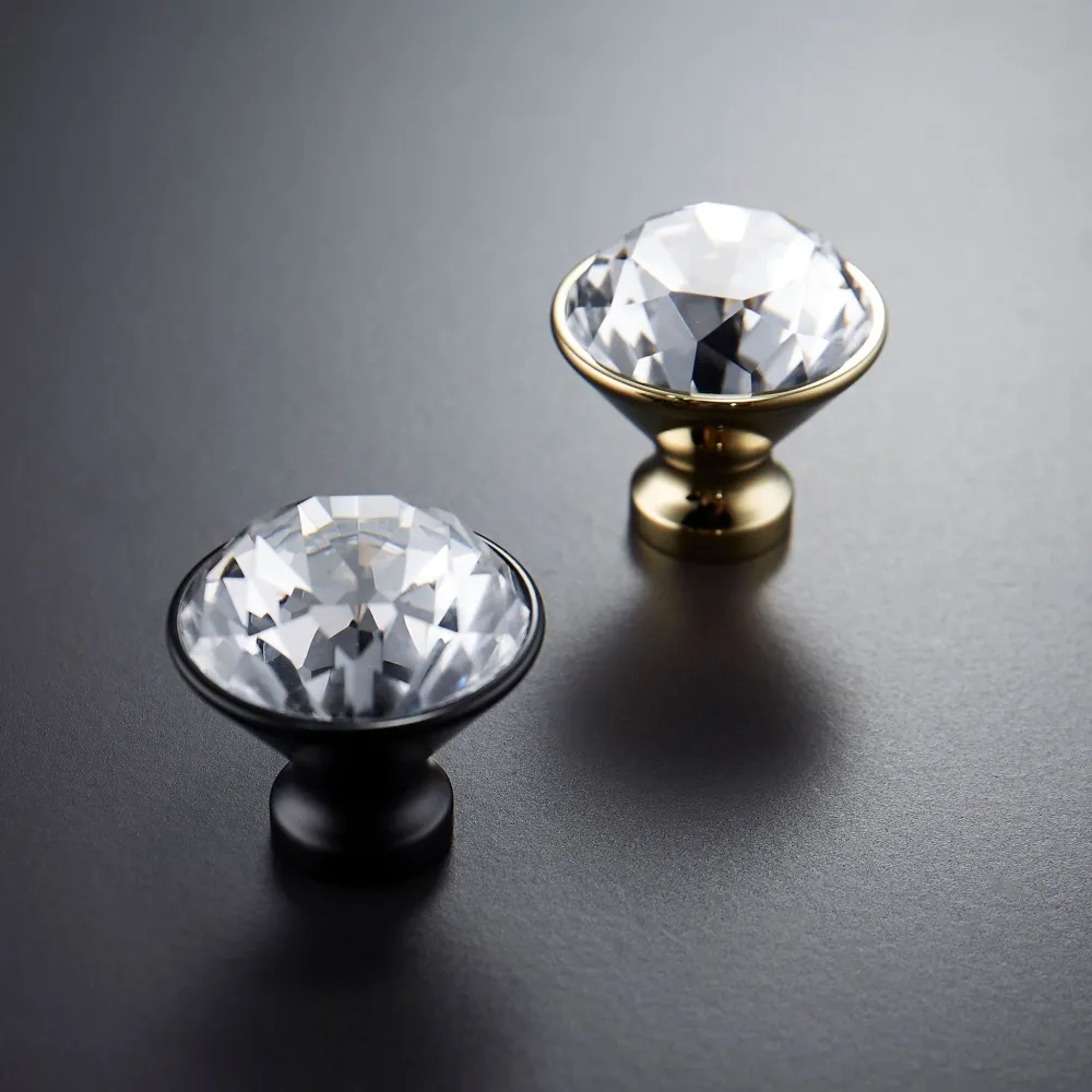 Knopp 1044 | Kristall | Guld