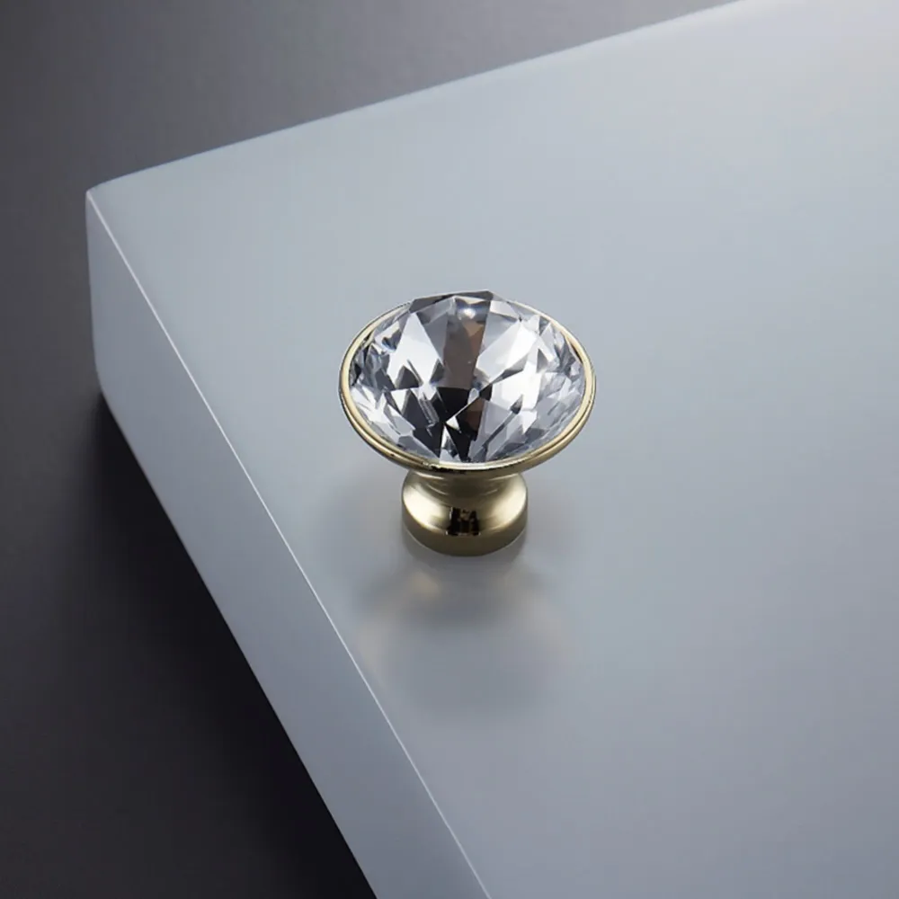 Knopp 1044 | Kristall | Guld