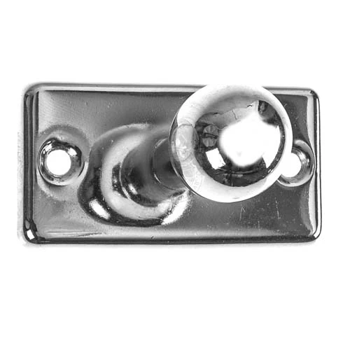 Knopp 5320 förnicklad mässing