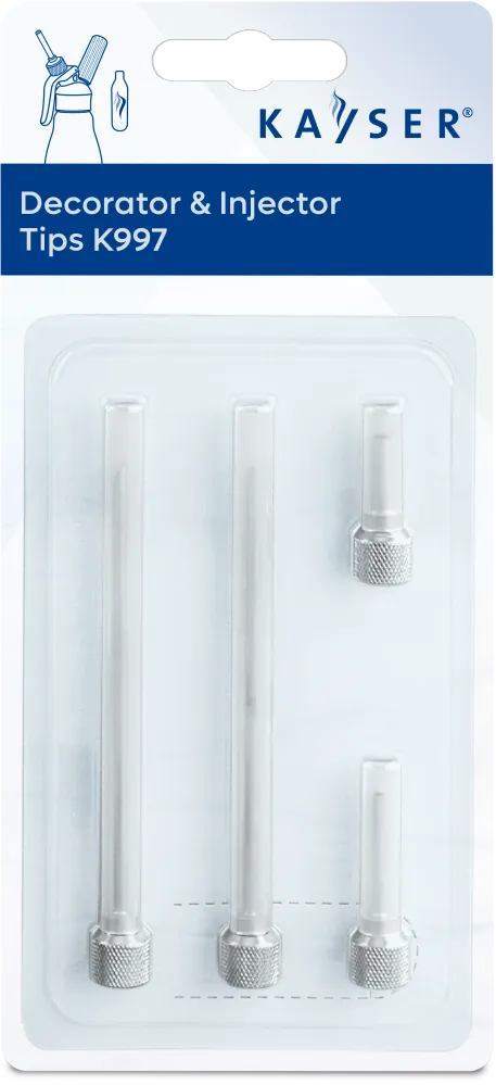 Decorating and injector tips WHIPcreamer K997