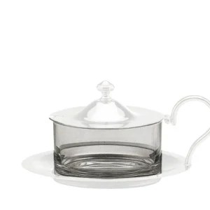 Glass insert cheese dish, 8.5 cm