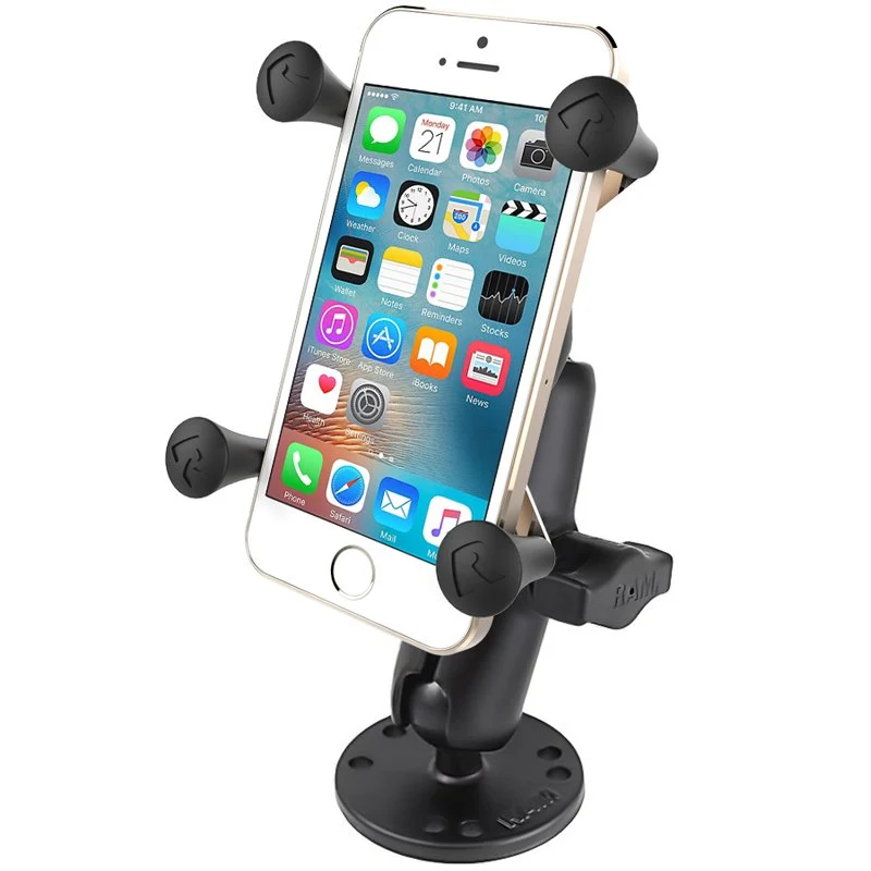 RAM skruvmontage med universal X-grip telefonhållare RAM-B-138-UN7U