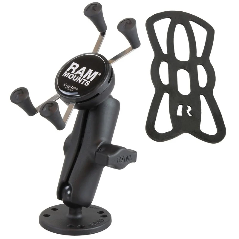 RAM skruvmontage med universal X-grip telefonhållare RAM-B-138-UN7U