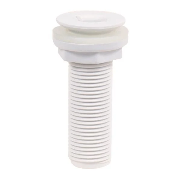 Trudesign Bordgenomföring försänkt vit 3/4"