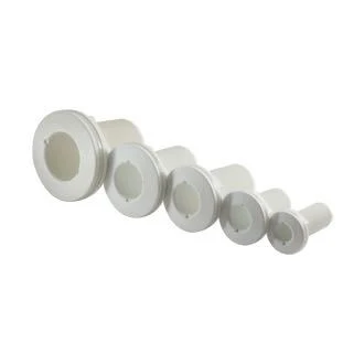 Trudesign Bordgenomföring vit 1 1/4"
