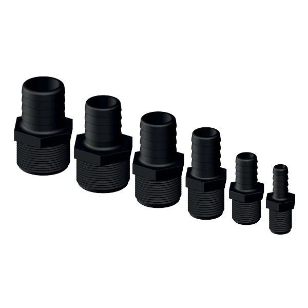 Trudesign Slangstos hane komposit svart 3/4" 19mm