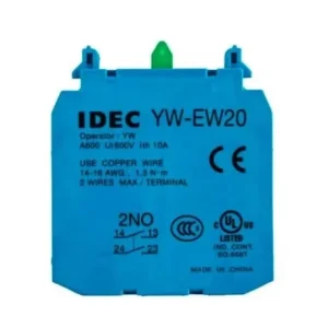 IDEC YW-EW20 kontaktblock – 2 NO
